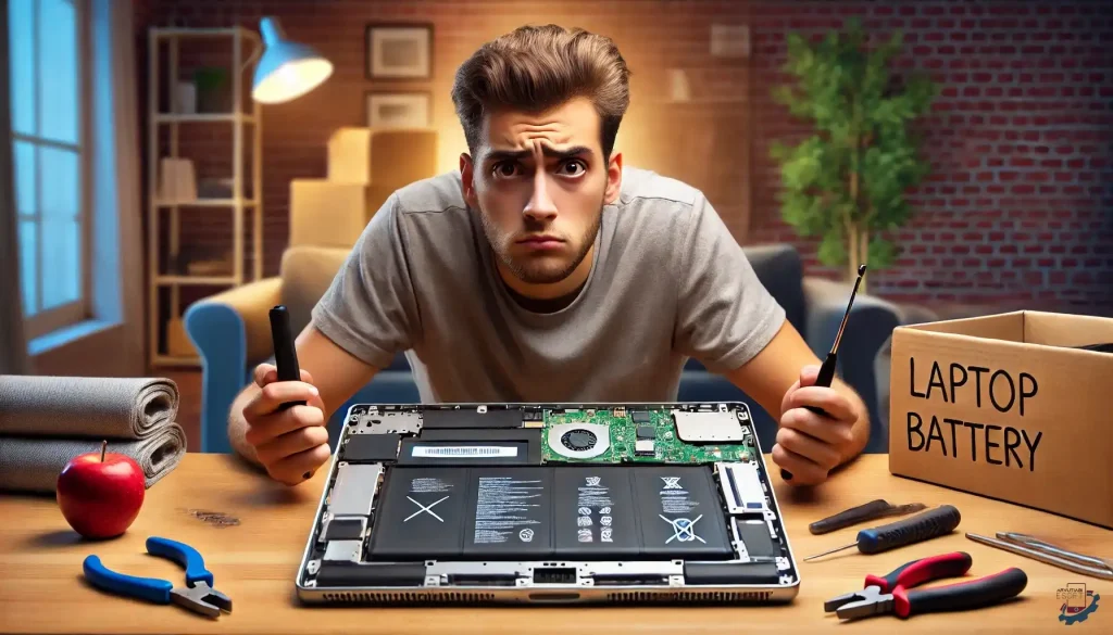 Laptop battery replacement in Tallinn